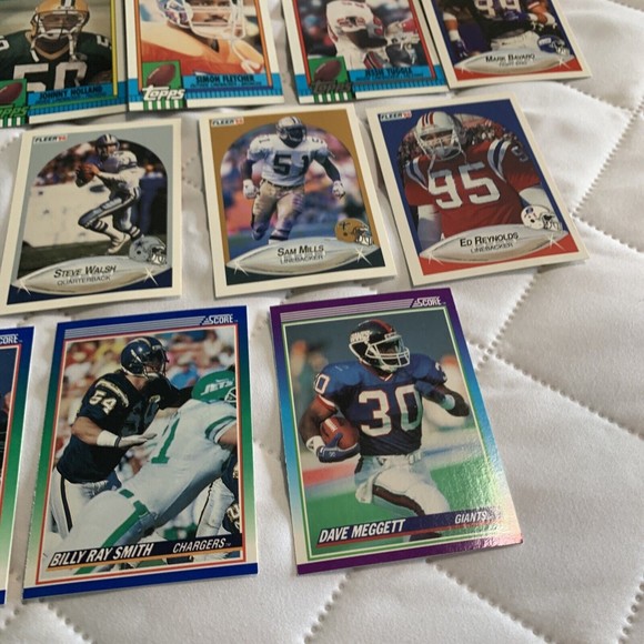 1990NFL Topps, Score, Fleer90, etcFootball Card Lot 25 cards great condition🏈🔥 - Picture 10 of 12